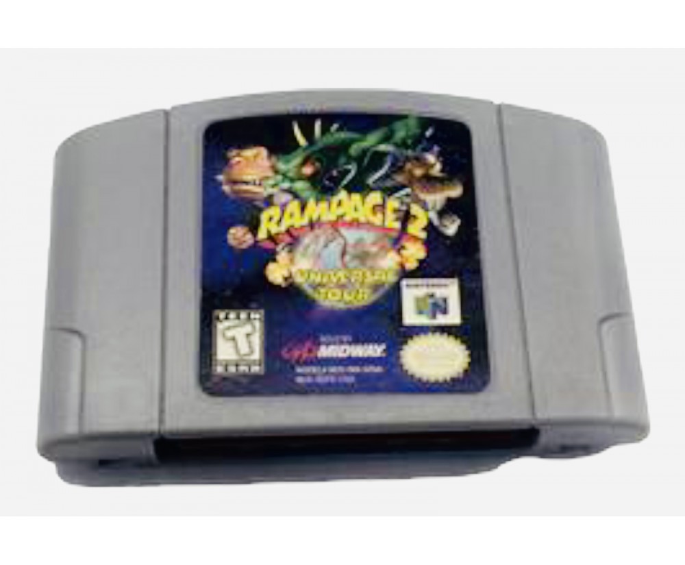 N64 (Game Only) - Nintendo 64 Rampage 2: Universal Tour N64 (Game Only) - Nintendo 64 Rampage 2: Universal Tour