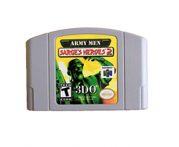 Nintendo 64 N64 Army Men Sarge's Heroes 2 - Nintendo 64 N64 Army Men Sarge's Heroes 2