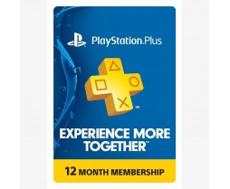 PS4 - PS3 - Subscription Card - PSN Live - 12 Month Membership - PS3/PS4/PSvita Compatible (Sony)