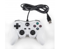 Controller - PS3 - Wired - USB Controller - PC Compatible - White (TTX Tech)