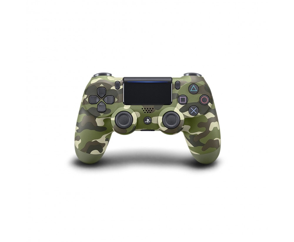 Controller - PS4 - Wireless - DualShock 4 - New - Green Camo (Sony)