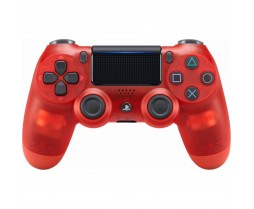Controller - PS4 - Wireless - DualShock 4 - Crystal Red (Sony)