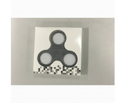 Fidget Spinner - Novelty - LED Light Up - Black