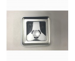 Fidget Spinner - Novelty - Tri-Metal Spinner - Silver