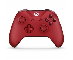 Controller - Xbox One S - Wireless - 3.5mm - Red (Microsoft)