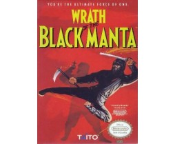 NES Original Nintendo Wrath Of The Black Manta Cartridge Only - NES. For Retro Nintendo Original Nintendo Wrath Of The Black Manta (Cartridge Only)