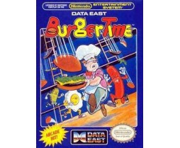NES - Original Nintendo Burgertime Pre-Played