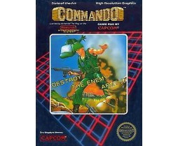 NES - Original Nintendo Commando Pre-Played