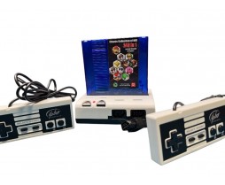 NES Top Loader Console in Black & White (w/Game*)