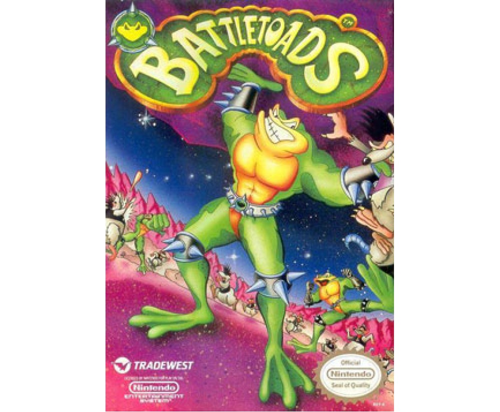 NES - Original Nintendo BattleToads Pre-Played