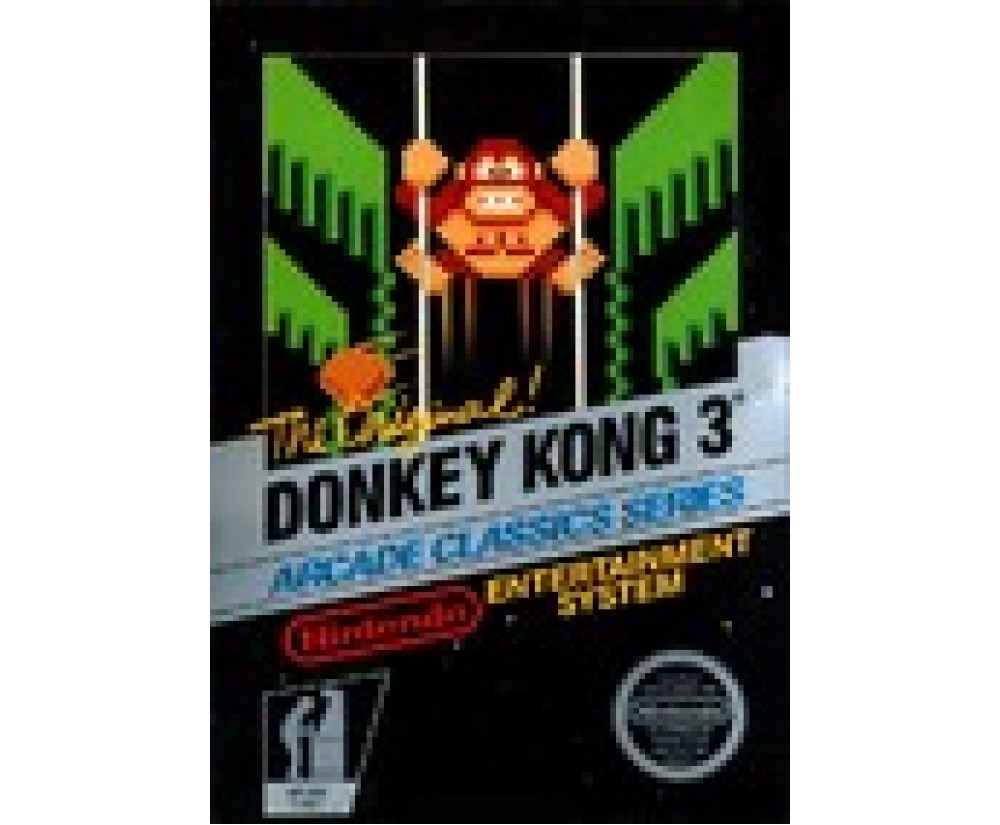 NES - Original Nintendo Donkey Kong 3 Pre-Played