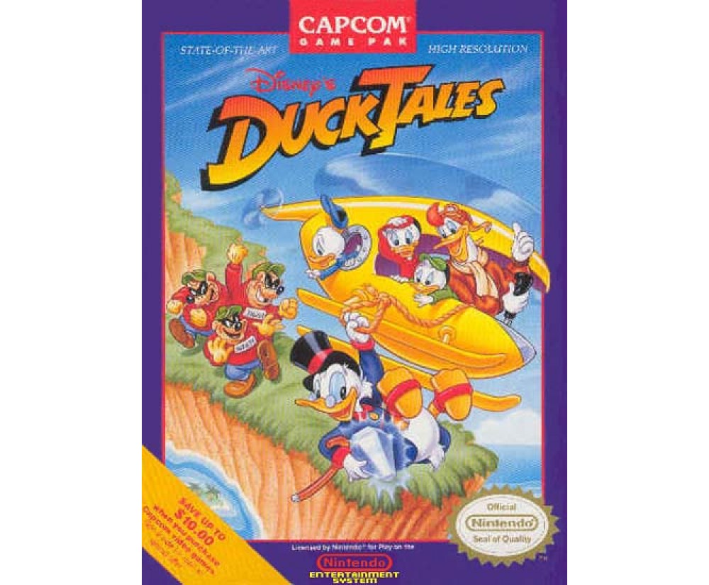NES - Original Nintendo Duck Tales Pre-Played