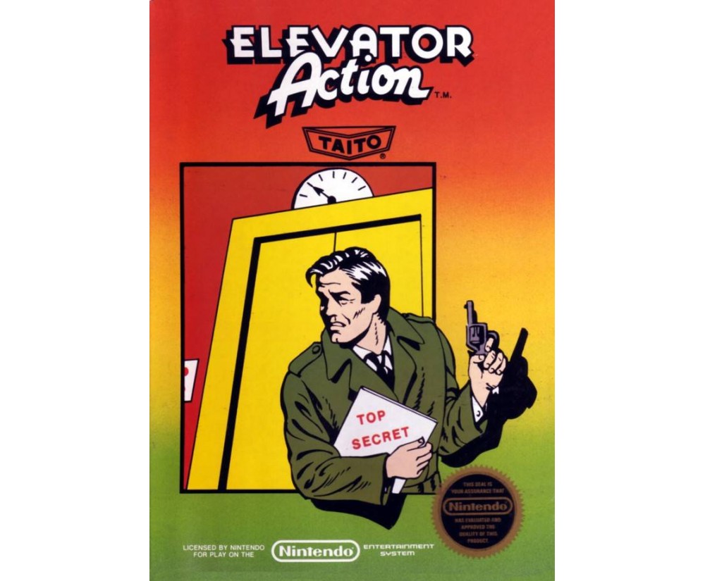 NES - Original Nintendo Elevator Action Pre-Played