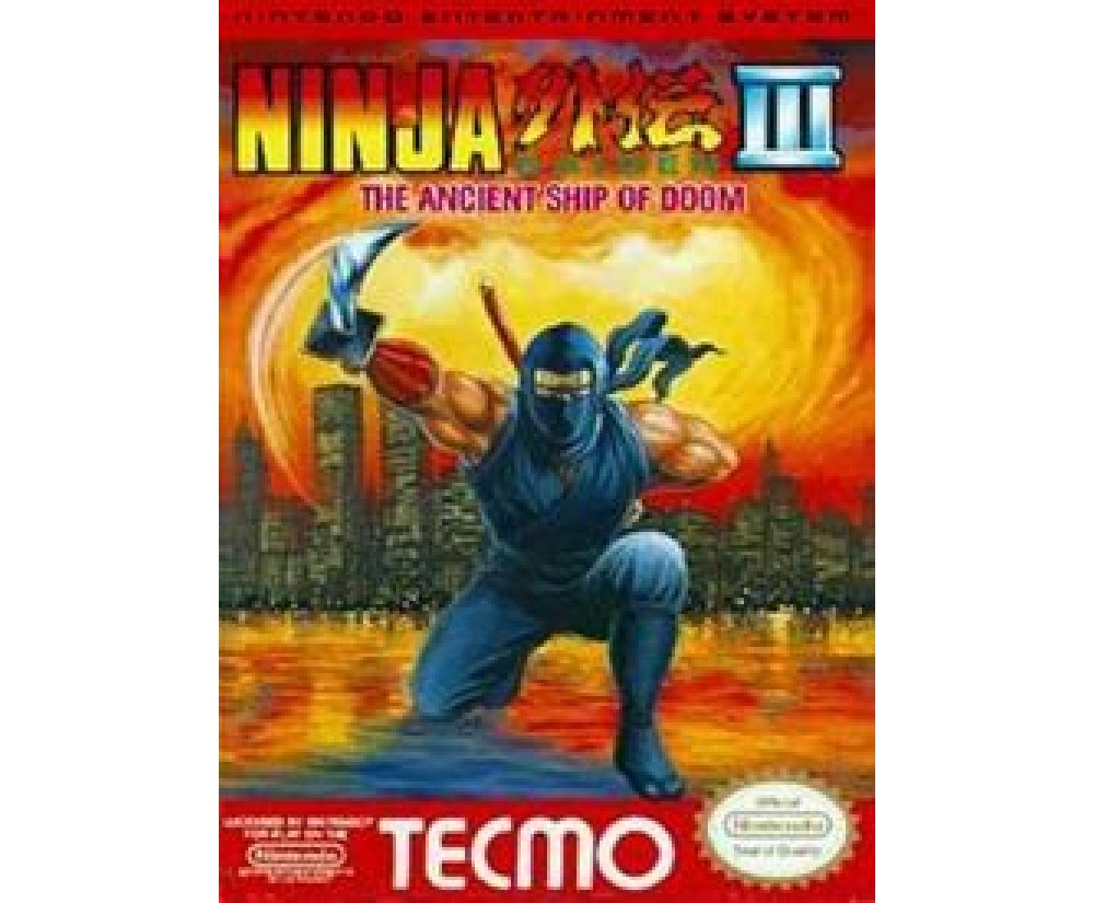 NES - Original Nintendo Ninja Gaiden 3 Pre-Played
