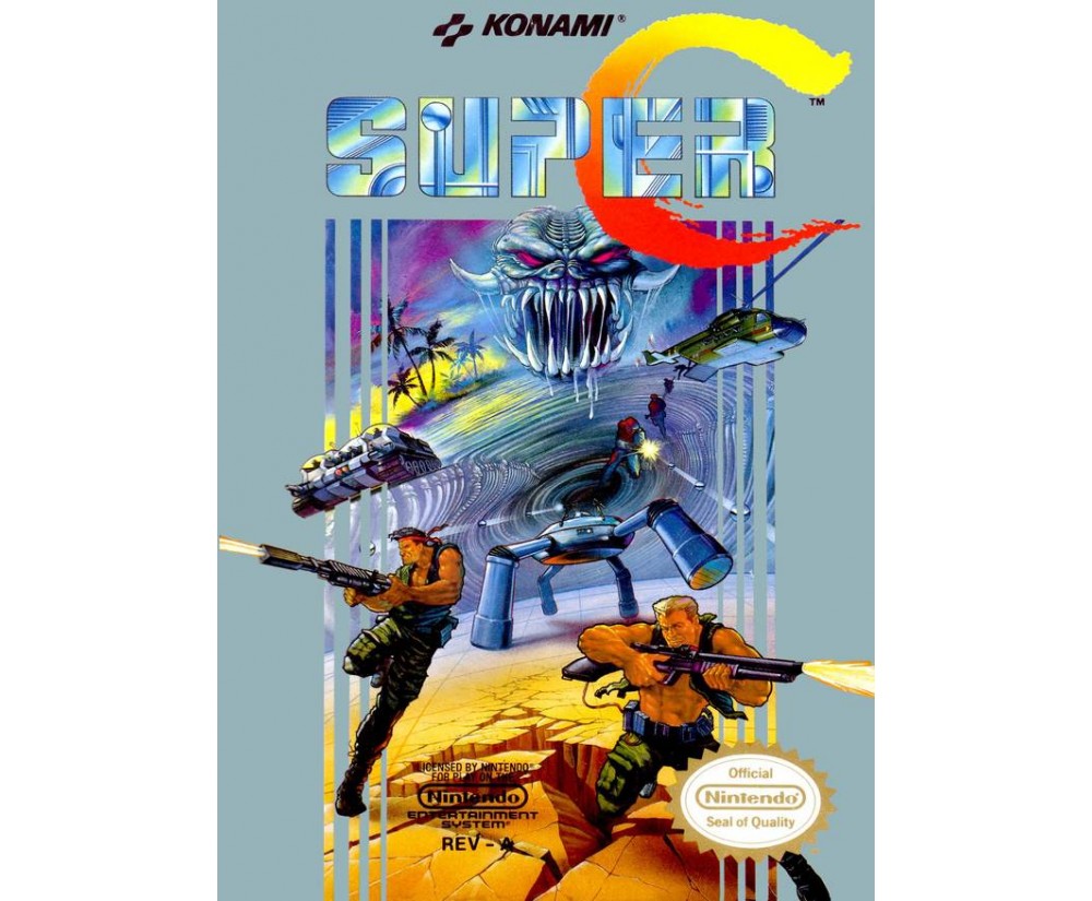 NES - Original Nintendo Super C Contra Part 2 Pre-Played NES - Original Nintendo Super C Contra Part 2 Pre-Played