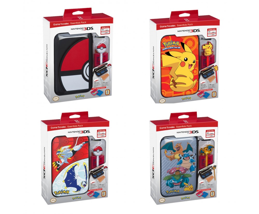 Bundle - New 3DS XL - Pokemon - Game Traveler Essentials Pack (RDS) (Our Choice) Bundle - New 3DS XL - Pokemon - Game Traveler Essentials Pack (RDS) (Our Choice)
