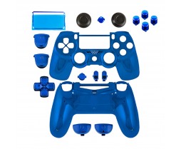 PS4 Repair Full Housing Shell Chrome Blue