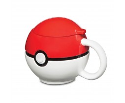 Ceramic Mugs - Novelty - Pokemon - Poke Ball with Lid
