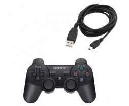 Black PS3 Dualshock Wireless Controller - PS3 Controller