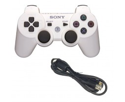 White PS3 Dualshock 3 - White Dualshock 3 Controller