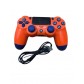 PS4 DualShock 4  Sunset Orange Controller w/Cable