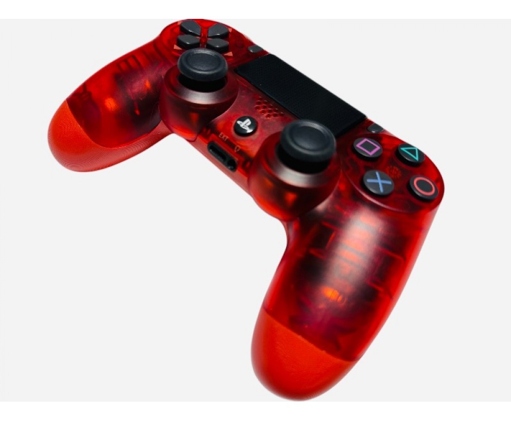 PlayStation 4 - Red Crystal PS4 Styled Controller PlayStation 4 - Red Crystal PS4 Styled Controller