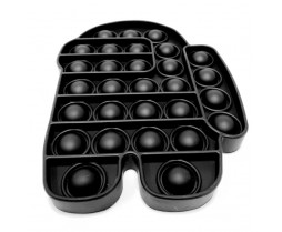 Fidget Popping Toy - Among Us Bobble Popping Toy Black