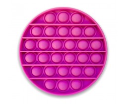 Pink Bubble Popping - Girls Pop It Pink Circle Fidget Toy