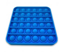 Pop It Toy Square - Poppet Toy Light Blue Square