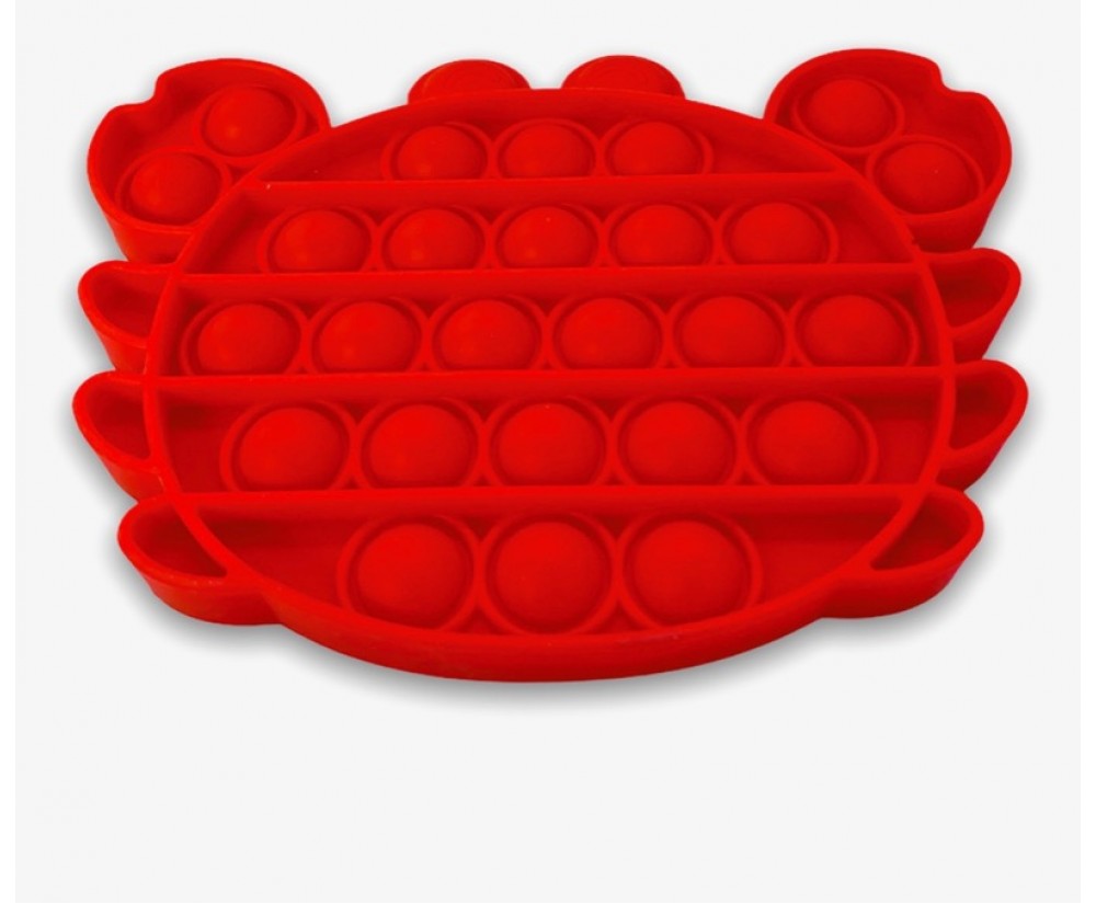 Red Crab Popit - Crab Pop It Fidget Toy Red Crab Popit - Crab Pop It Fidget Toy