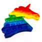 Unicorn Popping Toy - Rainbow Unicorn Pop It Fidget Toy