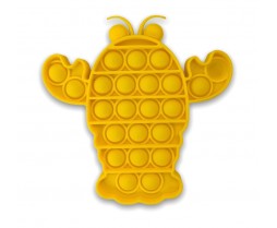 Bubble Popping Toy - Yellow Lobster Pop It Fidget Toy
