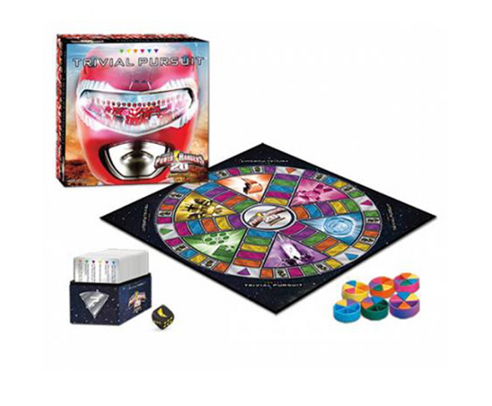 Power Rangers Trivial Pursuit Board Game