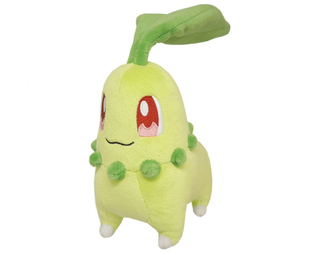 Plush - Toy - Pokemon - 7" Chikorita