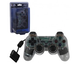 PS2 Controller Wired New Similar functions of DualShock 2 Crystal Clear (TTX Tech)