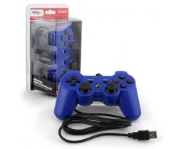 Ps3 Controller Wired Usb Controller Pc Compatible Blue (ttx Tech)