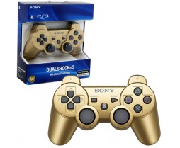 Ps3 Controller Wireless Dualshock 3 Metallic Gold (sony)