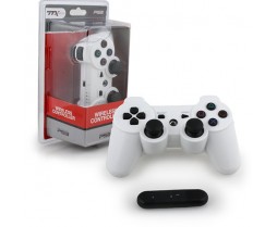 PS3 White Controller Wireless 2.4 Ghz Controller White Controller Pad