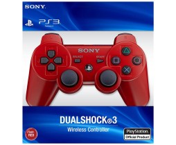 Playstation 3 Dualshock 3 in Red - Sony Red PS3 Controller
