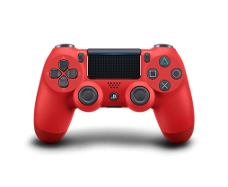 Red Sony PS4 Controller Dualshock 4 Style Wireless Controller in Magma Red