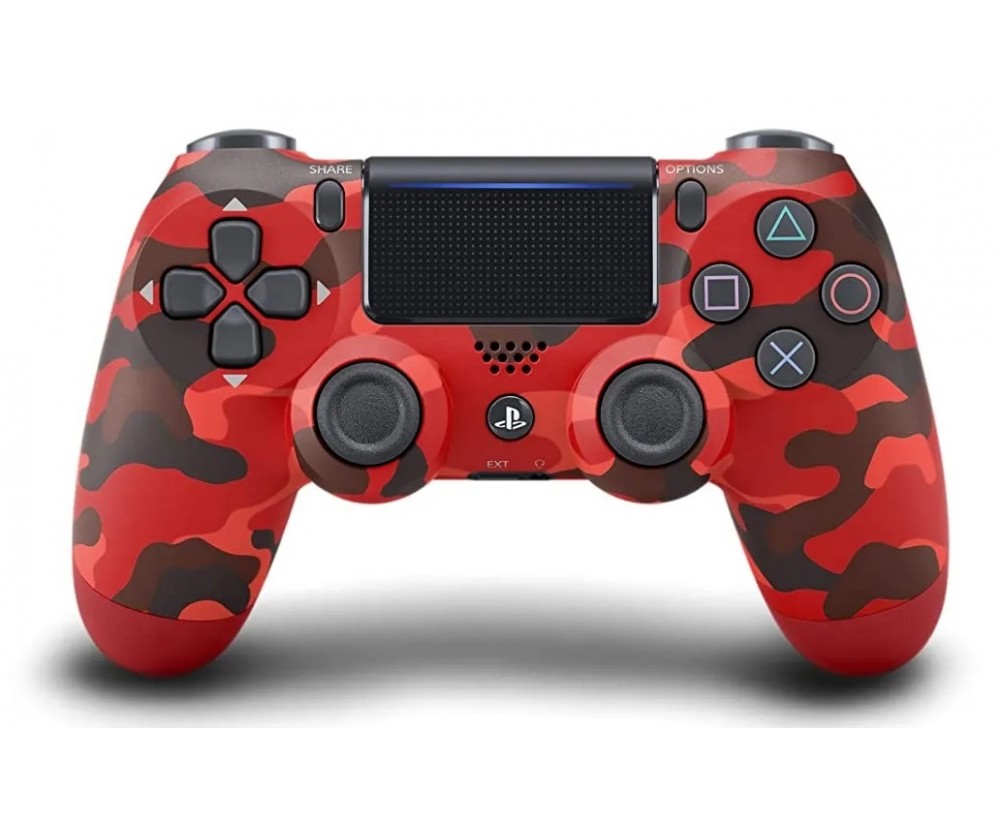 Playstation 4 Dual Shock 4 Red Camo Controller - PS4 Red Camo Controller