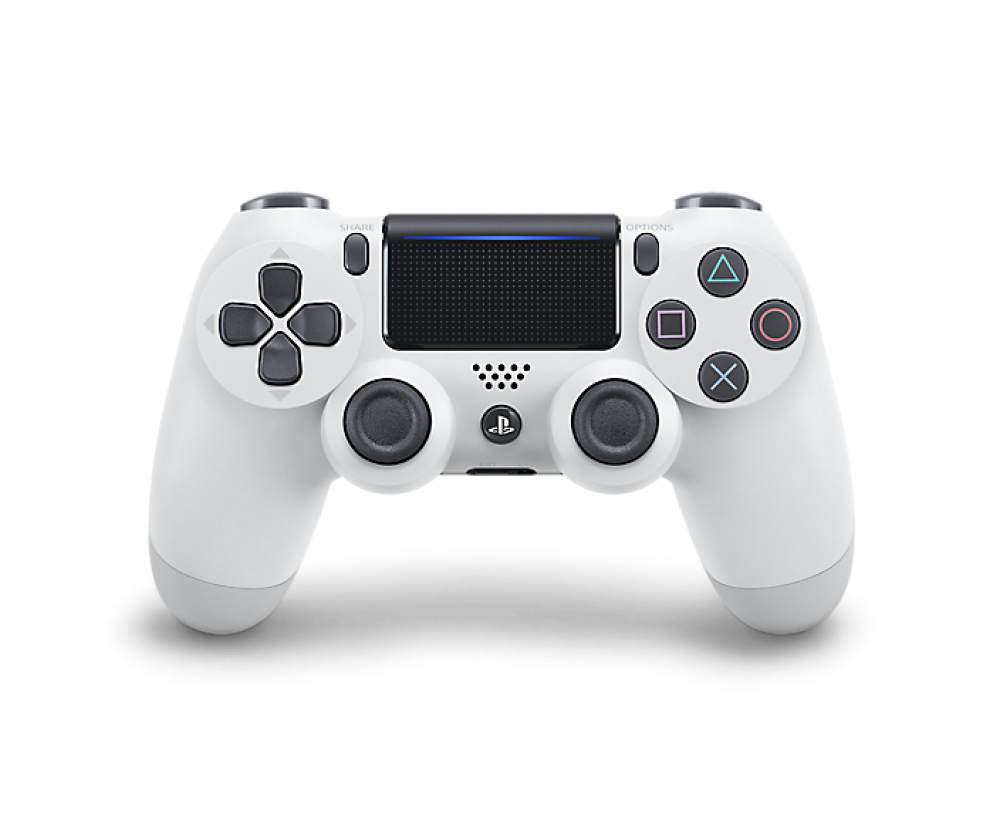 PS4 White Controller Sony Dualshock 4 Style Wireless Controller in Glacier White PS4 White Controller Sony Dualshock 4 Style Wireless Controller in Glacier White