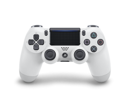 PS4 White Controller Sony Dualshock 4 Style Wireless Controller in Glacier White