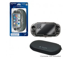 Psvita 2000 Bundle Elite Pack Hard Pouch Protector And Screen Filter (hori)