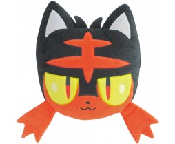 Plush - Toy - Pokemon - 13" Litten Cushion Plush