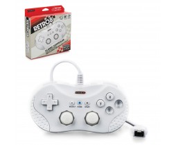 Wired Controller - Wii U/Wii/NES Classic Edition - Classic Controller - White (Retro-Bit)