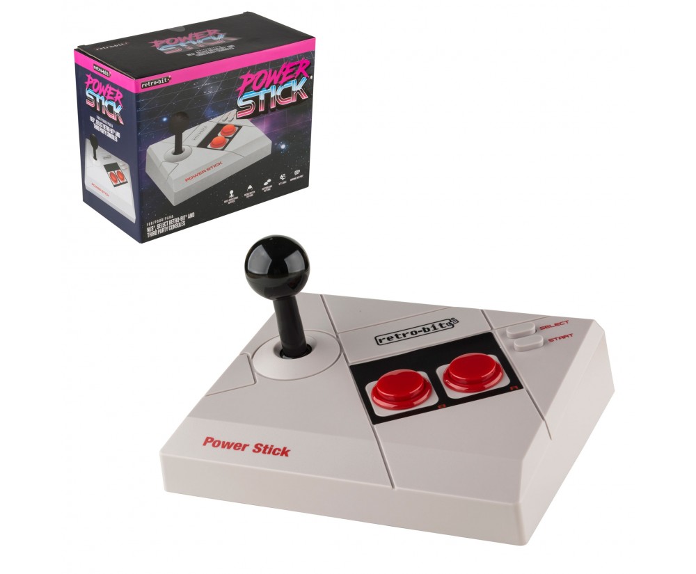 Controller - NES - RES Power Stick - Compatible with RES, Retro-Duo, RDP, SR3 (Retro-Bit) Controller - NES - RES Power Stick - Compatible with RES, Retro-Duo, RDP, SR3 (Retro-Bit)
