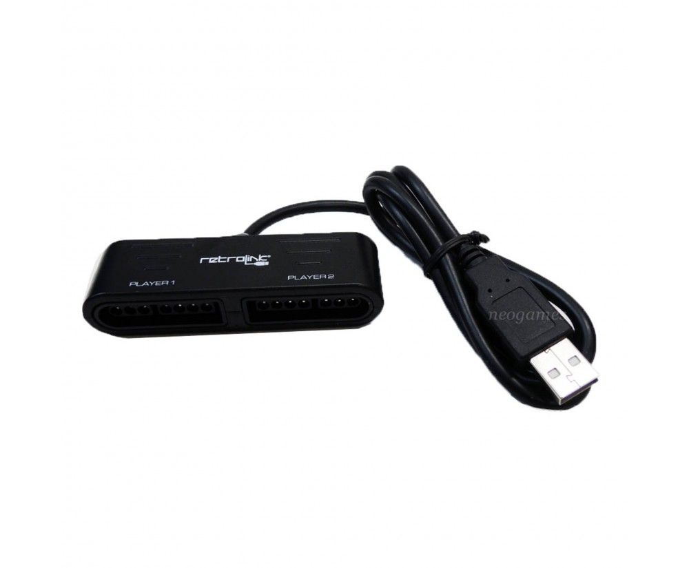 Adapter - PC/MAC - SNES Controller to PC/MAC USB Adapter And Micro USB Adapter - Dual Port (Retrolink) Adapter - PC/MAC - SNES Controller to PC/MAC USB Adapter And Micro USB Adapter - Dual Port (Retrolink)