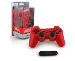Red Wireless PS3 Controller 2.4 Ghz Controller