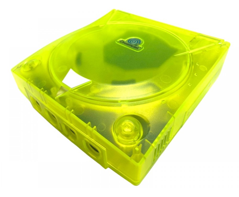 Dreamcast GDEMU Mod + Dreamcast SD Card + DreamPSU w/Complete Collection Lime Green Dreamcast GDEMU Mod + Dreamcast SD Card + DreamPSU w/Complete Collection Lime Green